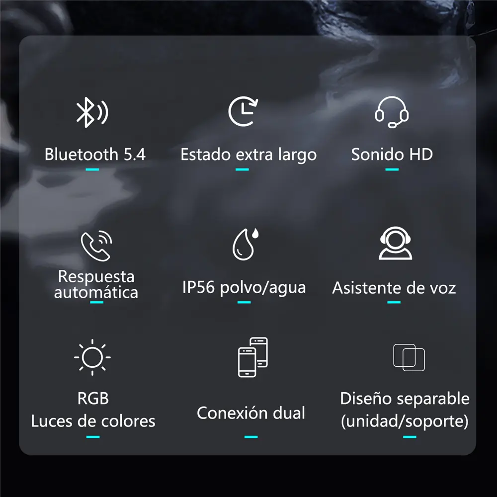 Auricular Bluetooth Y12 Audífonos - Imagen 4